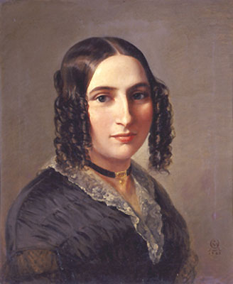 Moritz Daniel Oppenheim Portrait of Fanny Hensel